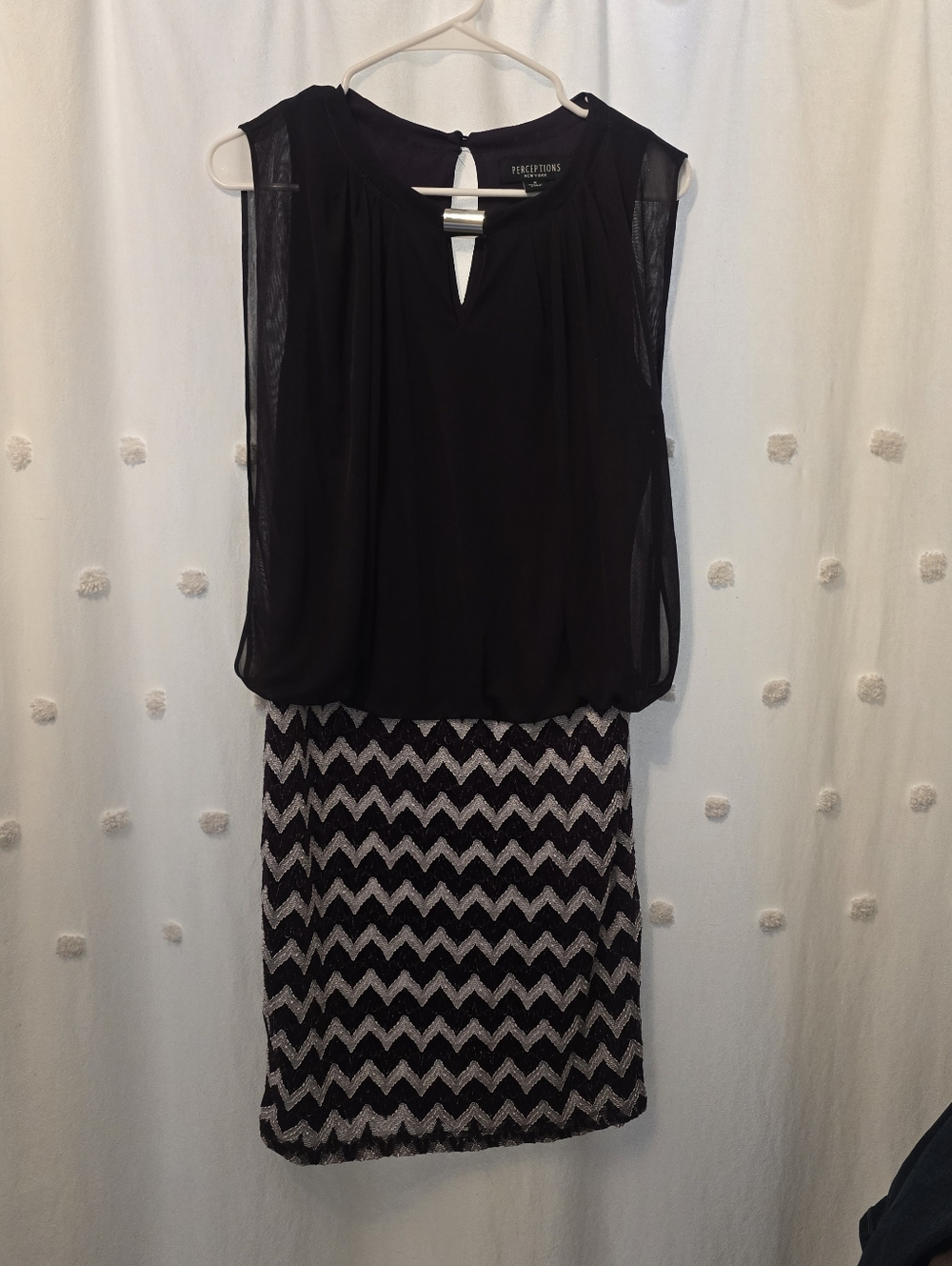 Perceptions New York Womens Purple Dress Size 8
